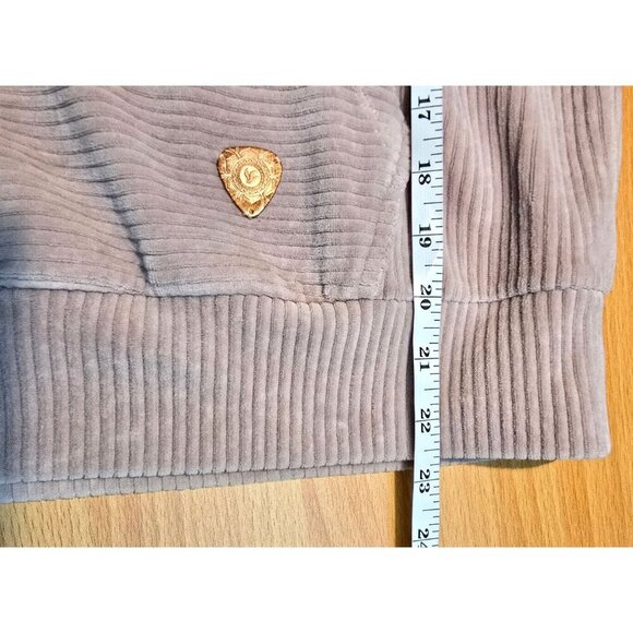 Aiki Keylook Germany Womens Hoodie Large Pink Logo Ribbed Soft Kanagroo Pocket - Picture 6 of 12